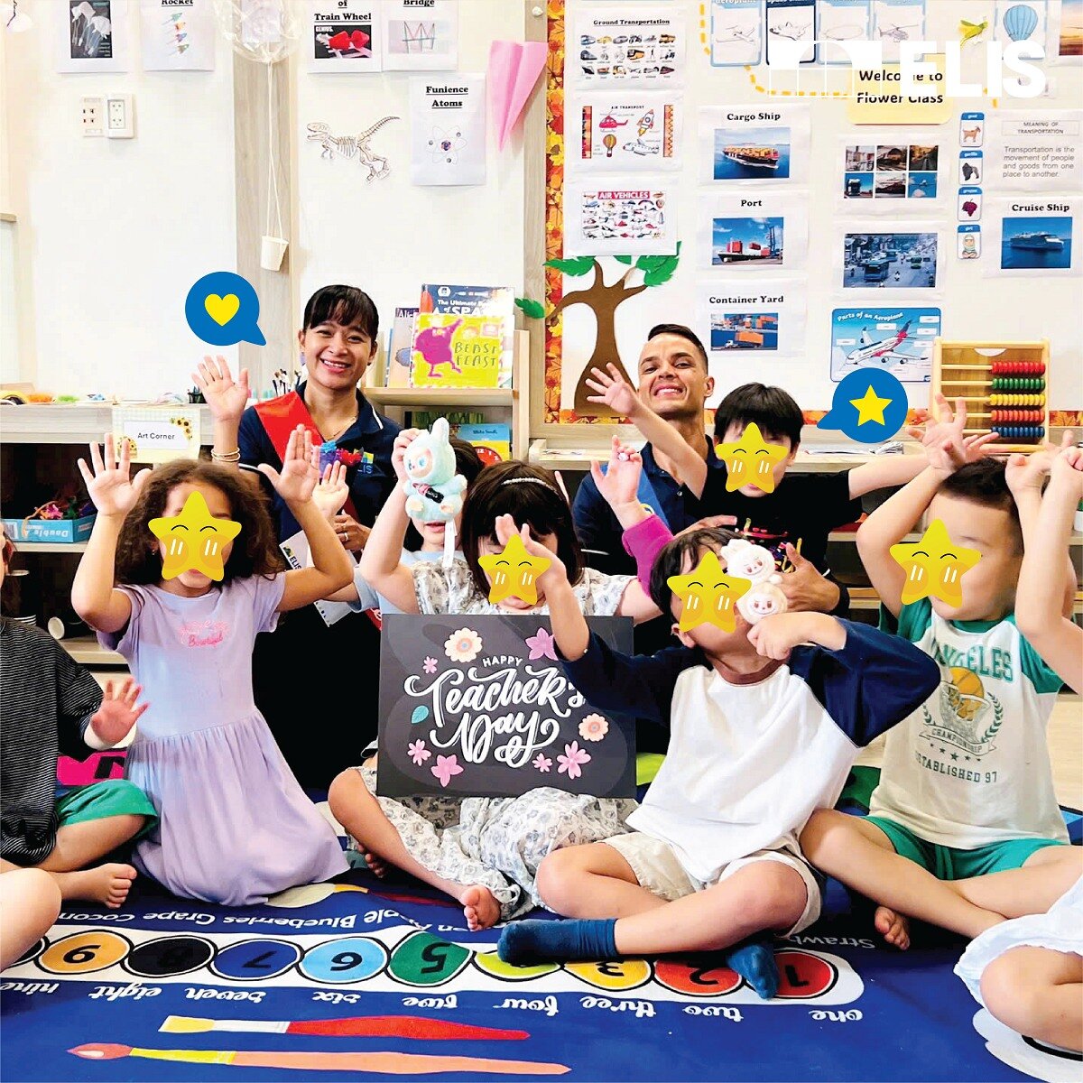 Flower Class Photo